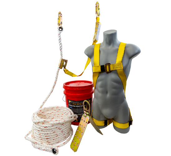 Viking industrial product image of safety harness and rope